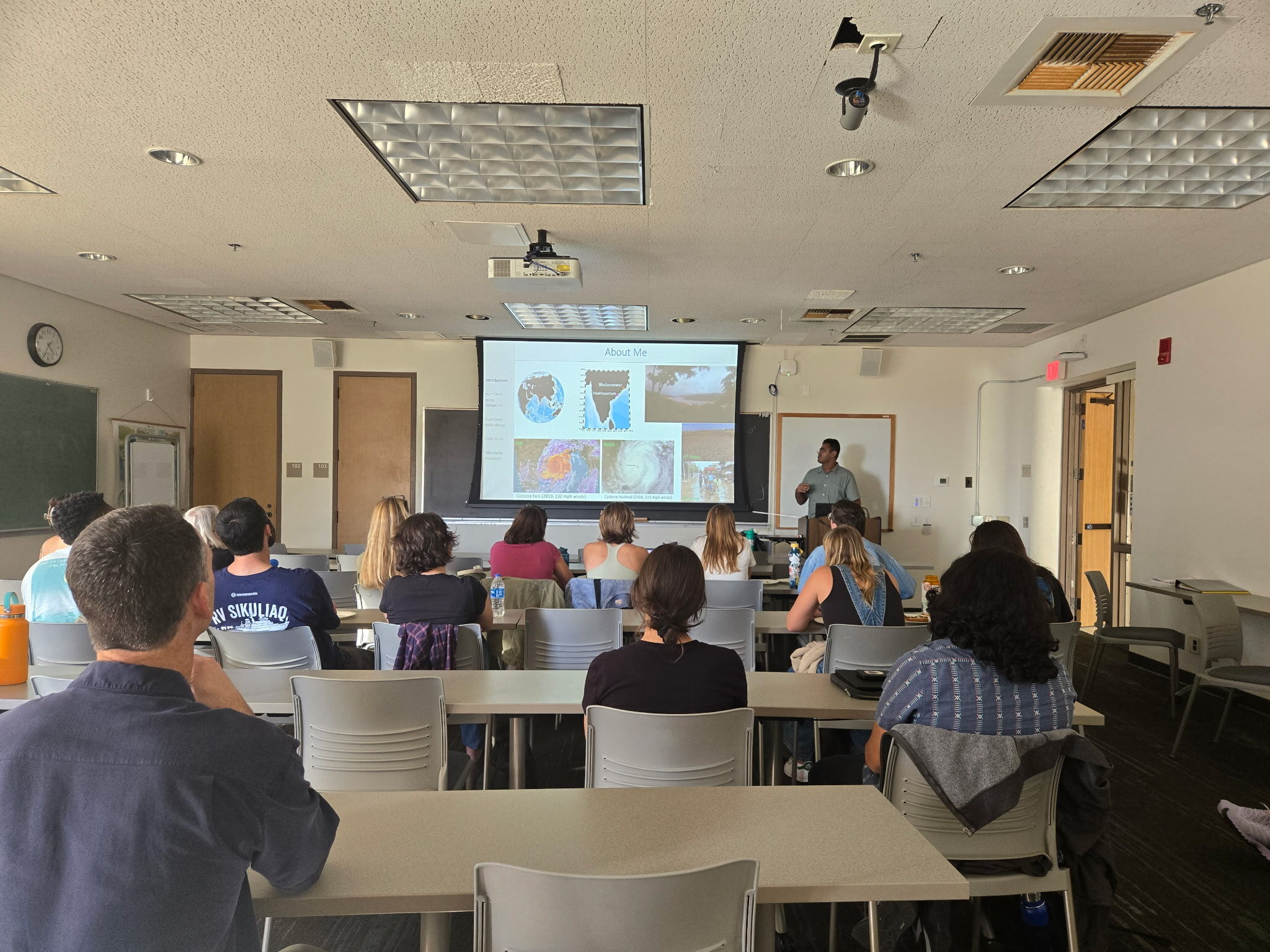 Sid at Scripps Seminar